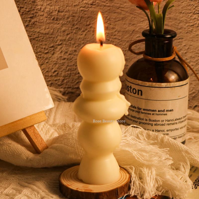 Cylindrical Silicone Candle Mo - Candle Making Soy Wax incelemesi ve fiyatı