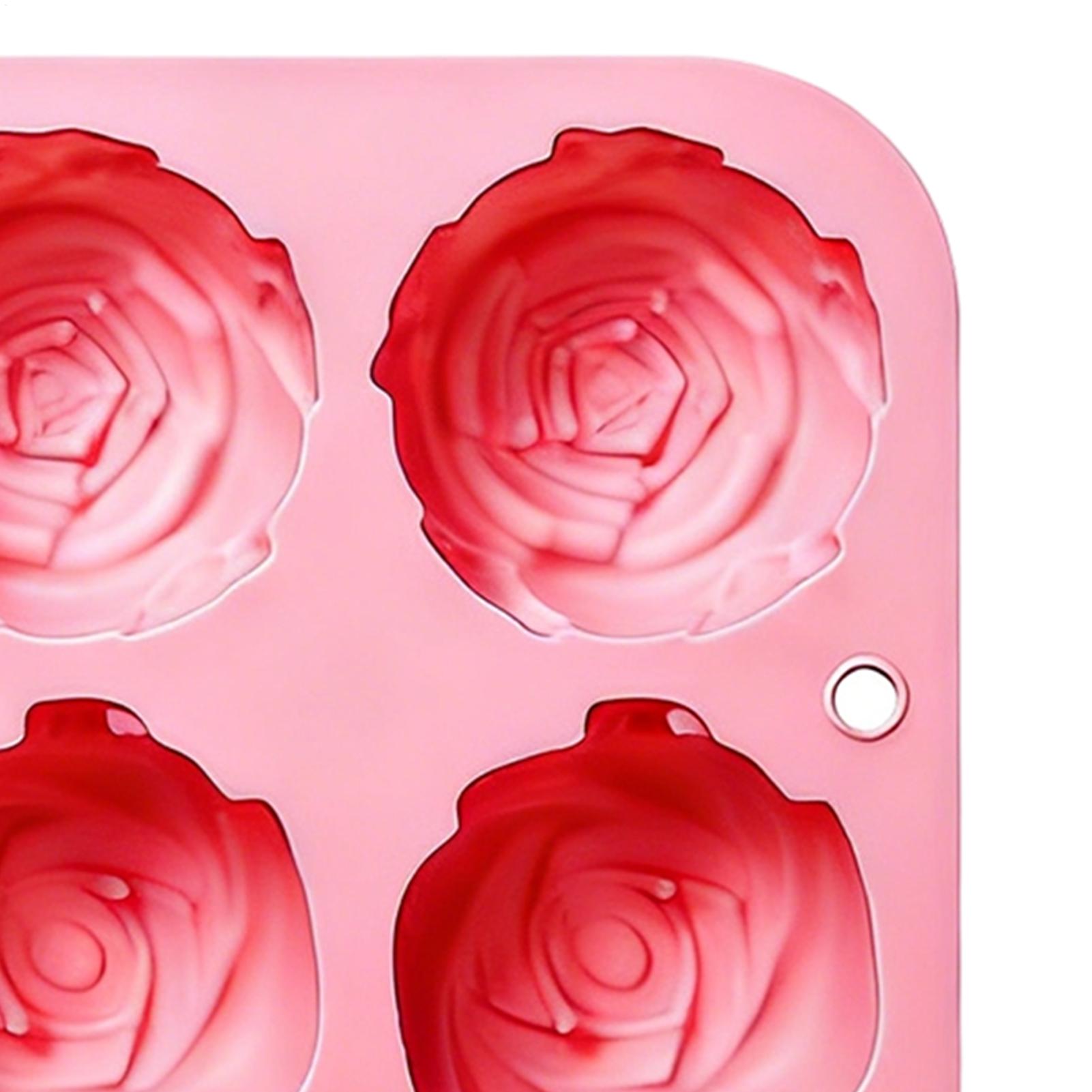 8 Holes Rose Flower Silicone M - Candle Making Factory incelemesi ve fiyatı