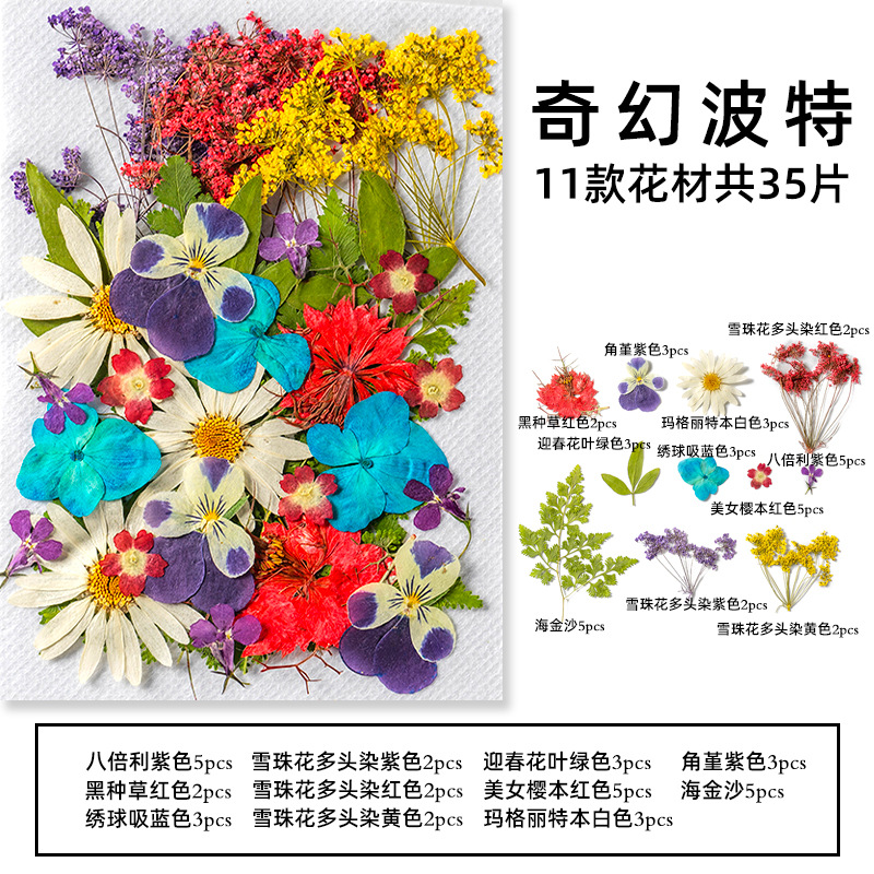 35Pcs10 Set of Dried Flowers a - Candle Making Set incelemesi ve fiyatı