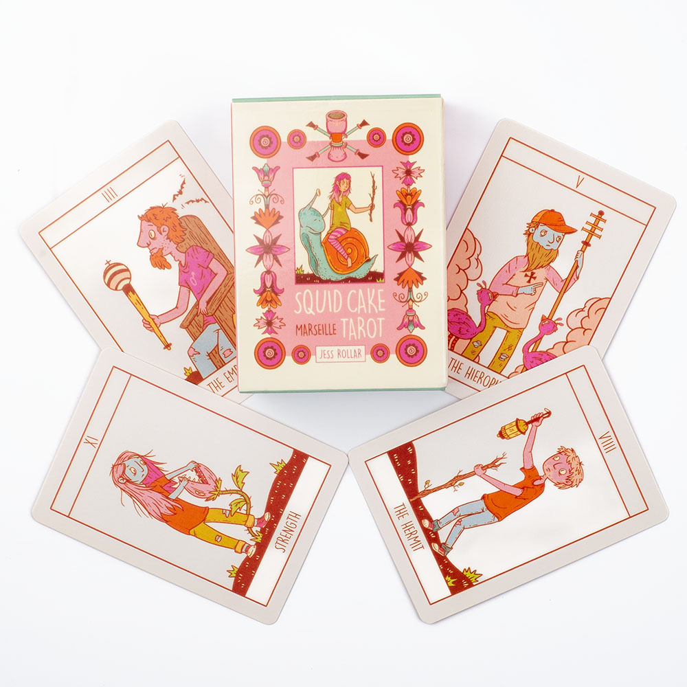 Squid Cake Tarot 78-Card Deck  - Candle X incelemesi ve fiyatı