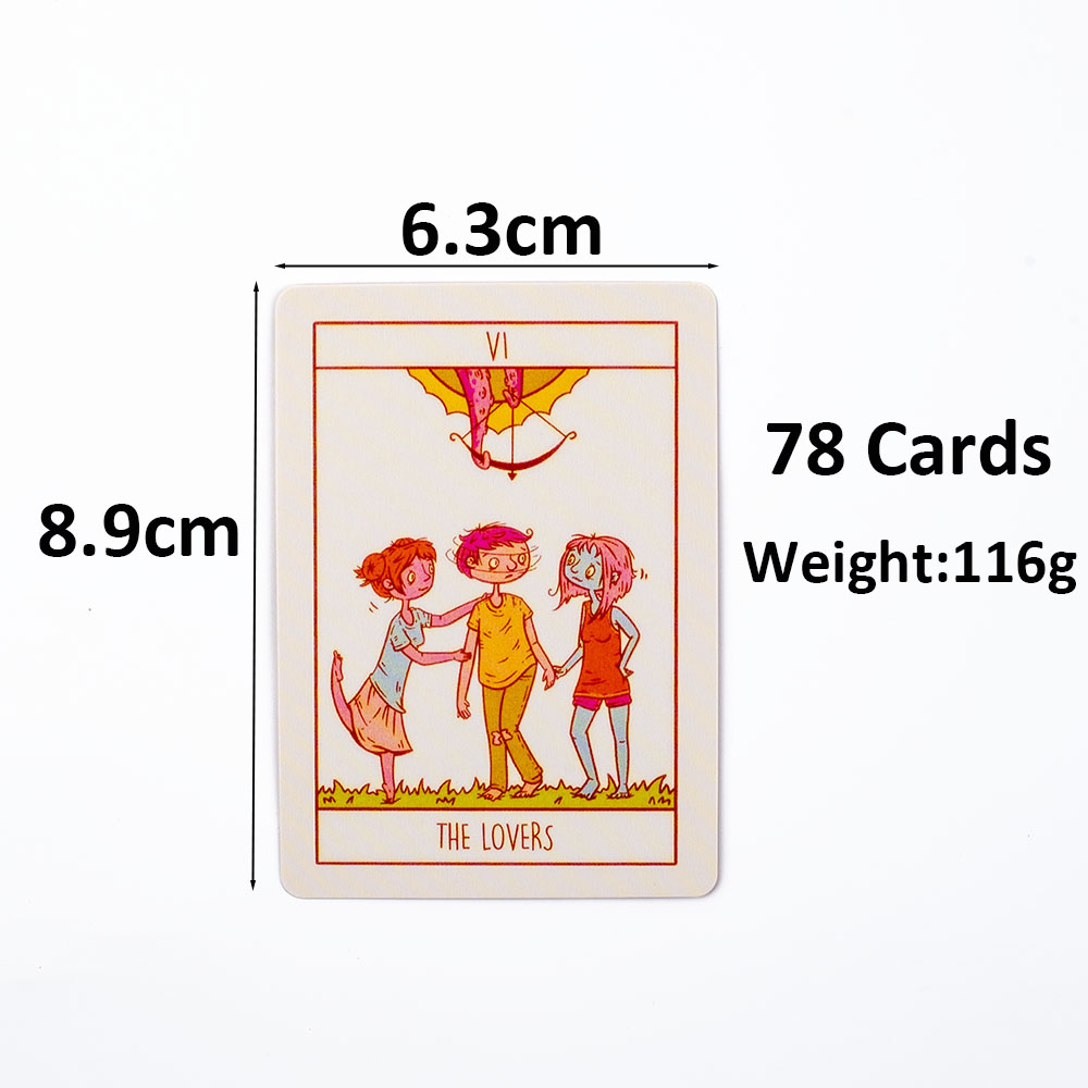 Squid Cake Tarot 78-Card Deck  - Candle X incelemesi ve fiyatı
