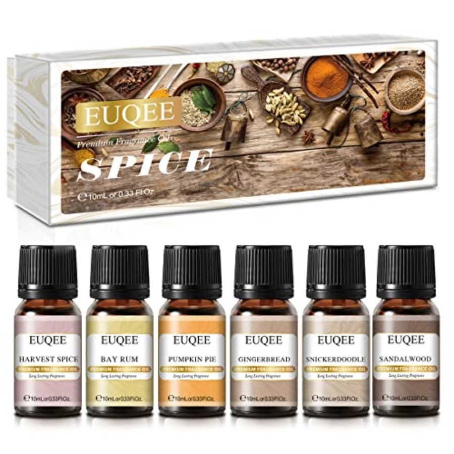 EUQEE 6PCS Spice Autumn Fragra - Candle Making Set incelemesi ve fiyatı