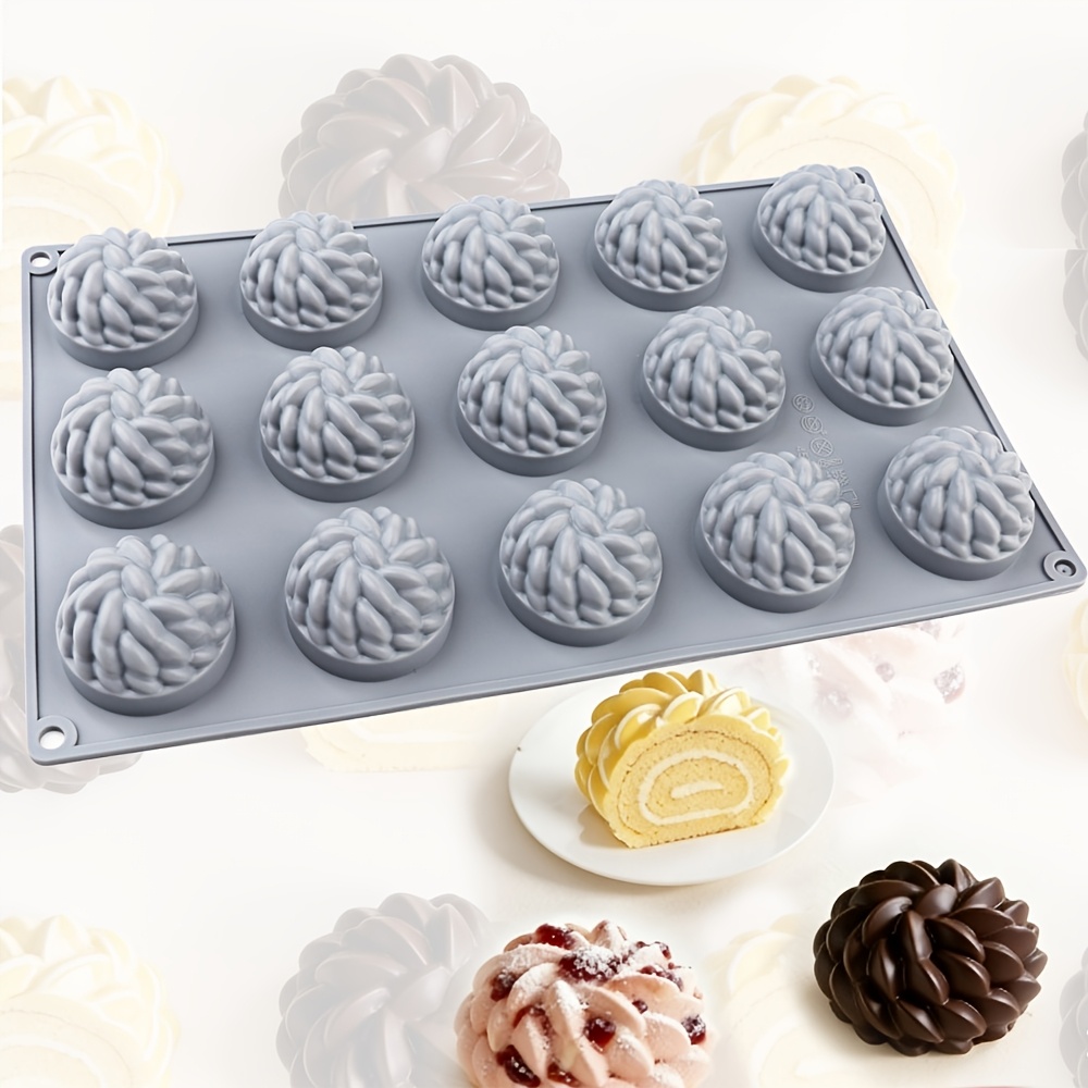 1Pc Cake Mold Santa Ana Floral - Candle Making Uk incelemesi ve fiyatı