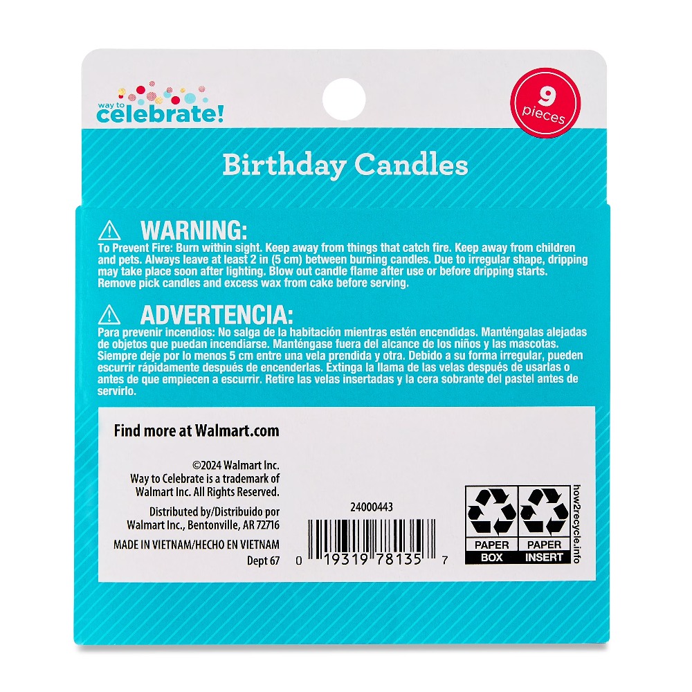 Vibrant Multicolor Birthday Ca - Candle Making Set incelemesi ve fiyatı