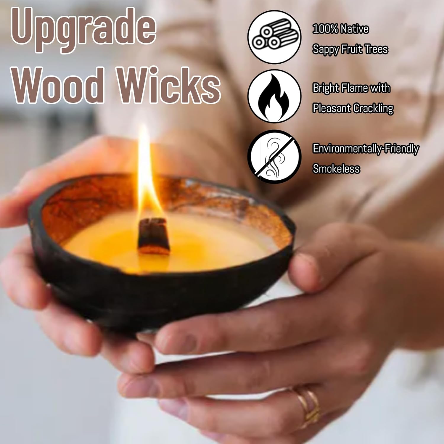 Wooden Wicks for Candle Making - Adhesive Dot Wick incelemesi ve fiyatı