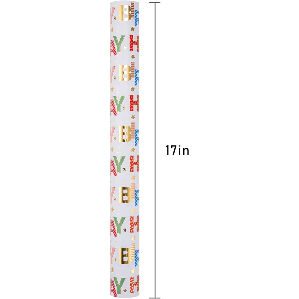 17in x 32.8ft Birthday Themed  - Candle X incelemesi ve fiyatı