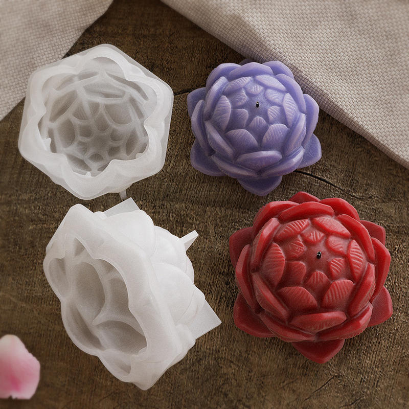 1PC Lotus Flower Candle Mold S - Candle Making Factory incelemesi ve fiyatı