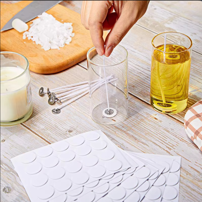 100pc Candle Wick Stickers Adh - Candle Making Jars Wholesale incelemesi ve fiyatı