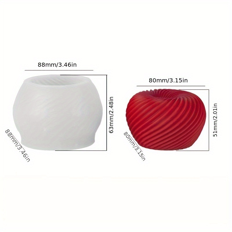 A trendy red apple silicone mo - Candle Making Factory incelemesi ve fiyatı