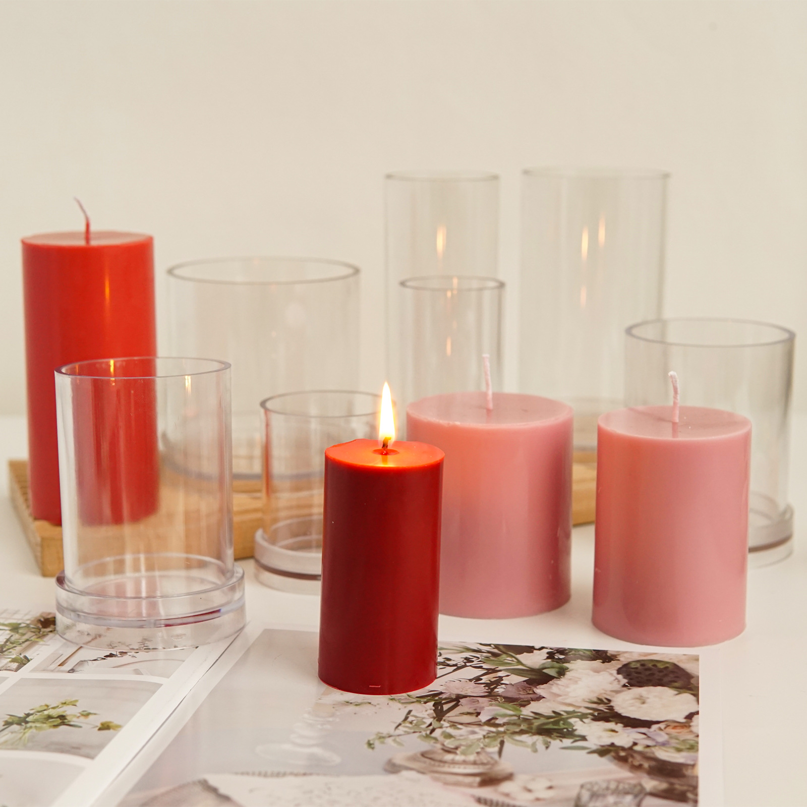 Various 3D Cylindrical Candle  - Candle Making Diy Kit incelemesi ve fiyatı