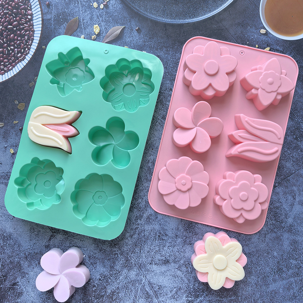 kinds Flower Silicone Molds Di - Candle Making Factory incelemesi ve fiyatı