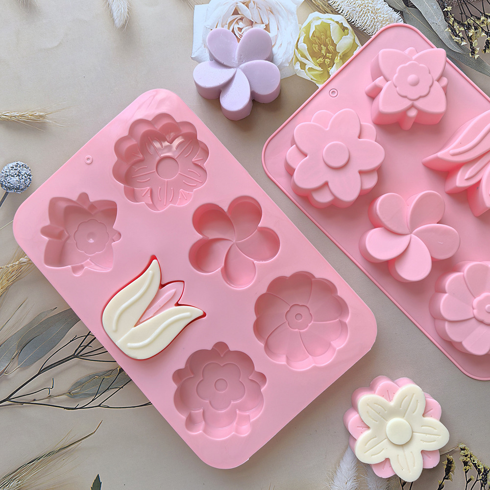 kinds Flower Silicone Molds Di - Candle Making Factory incelemesi ve fiyatı