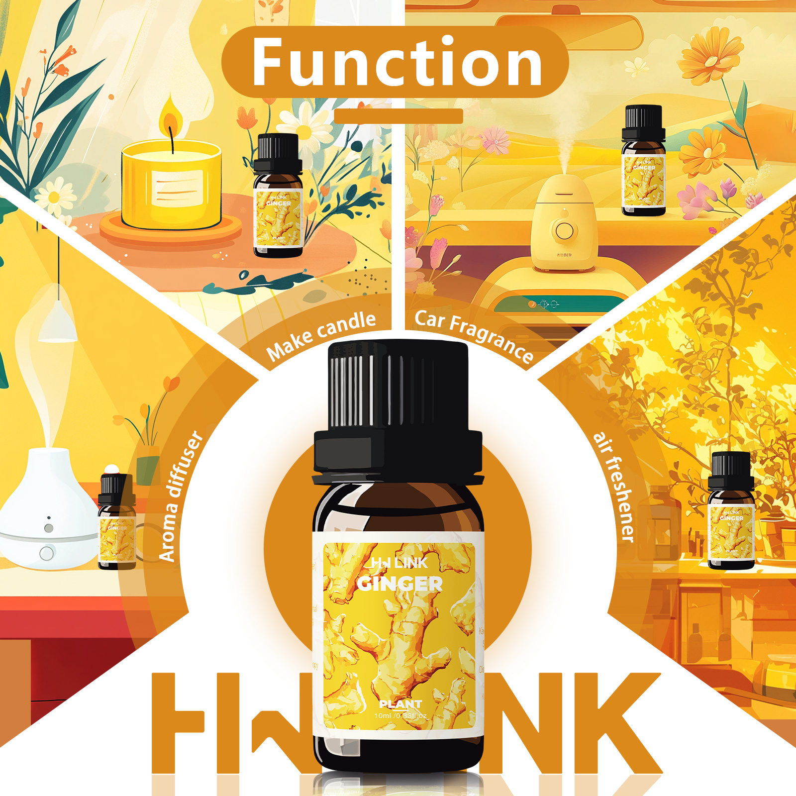 Ginger Oil 100%Pure Natural Gi - Candle Making Oils incelemesi ve fiyatı