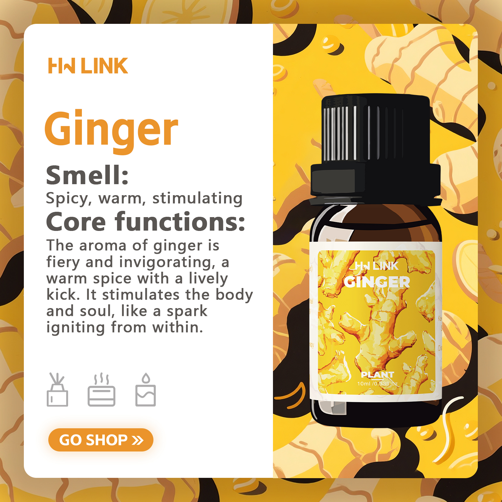 Ginger Oil 100%Pure Natural Gi - Candle Making Oils incelemesi ve fiyatı