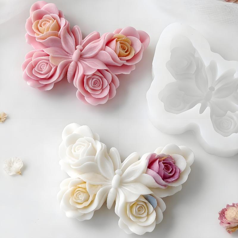 DIY Rose Butterfly Form Silico - Candle Making Factory incelemesi ve fiyatı
