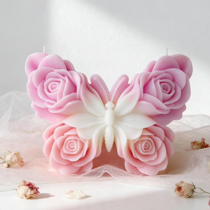 DIY Rose Butterfly Form Silico - Candle Making Factory incelemesi ve fiyatı