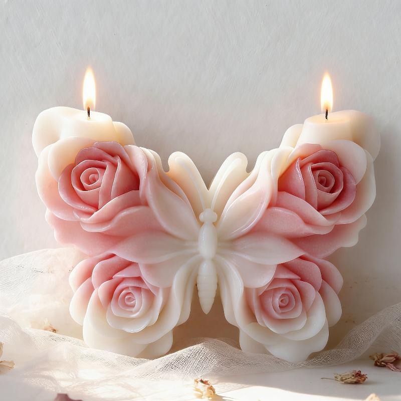 DIY Rose Butterfly Form Silico - Candle Making Factory incelemesi ve fiyatı