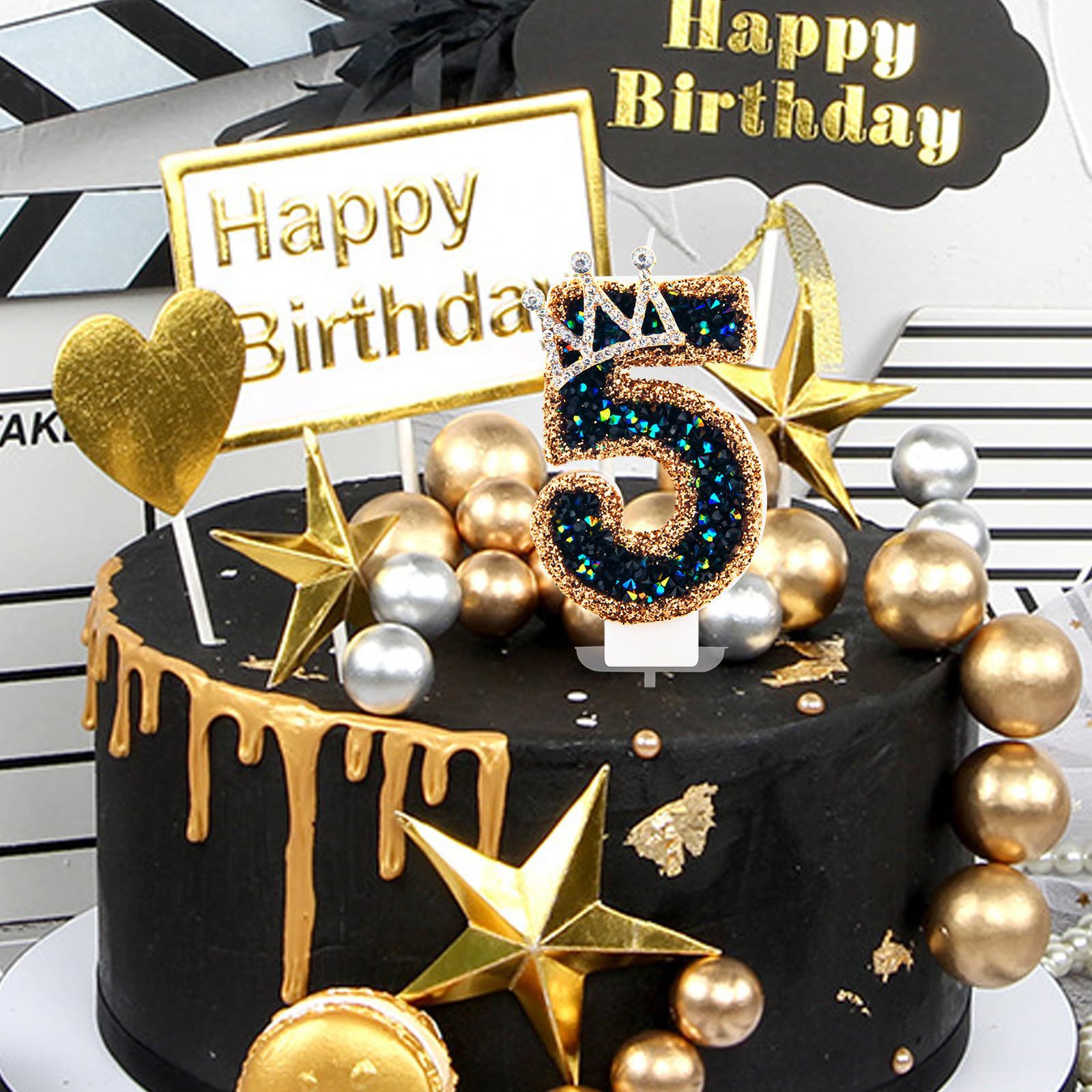 1pc Number 0-9 Birthday Candle - Paraffin Candle Wax incelemesi ve fiyatı