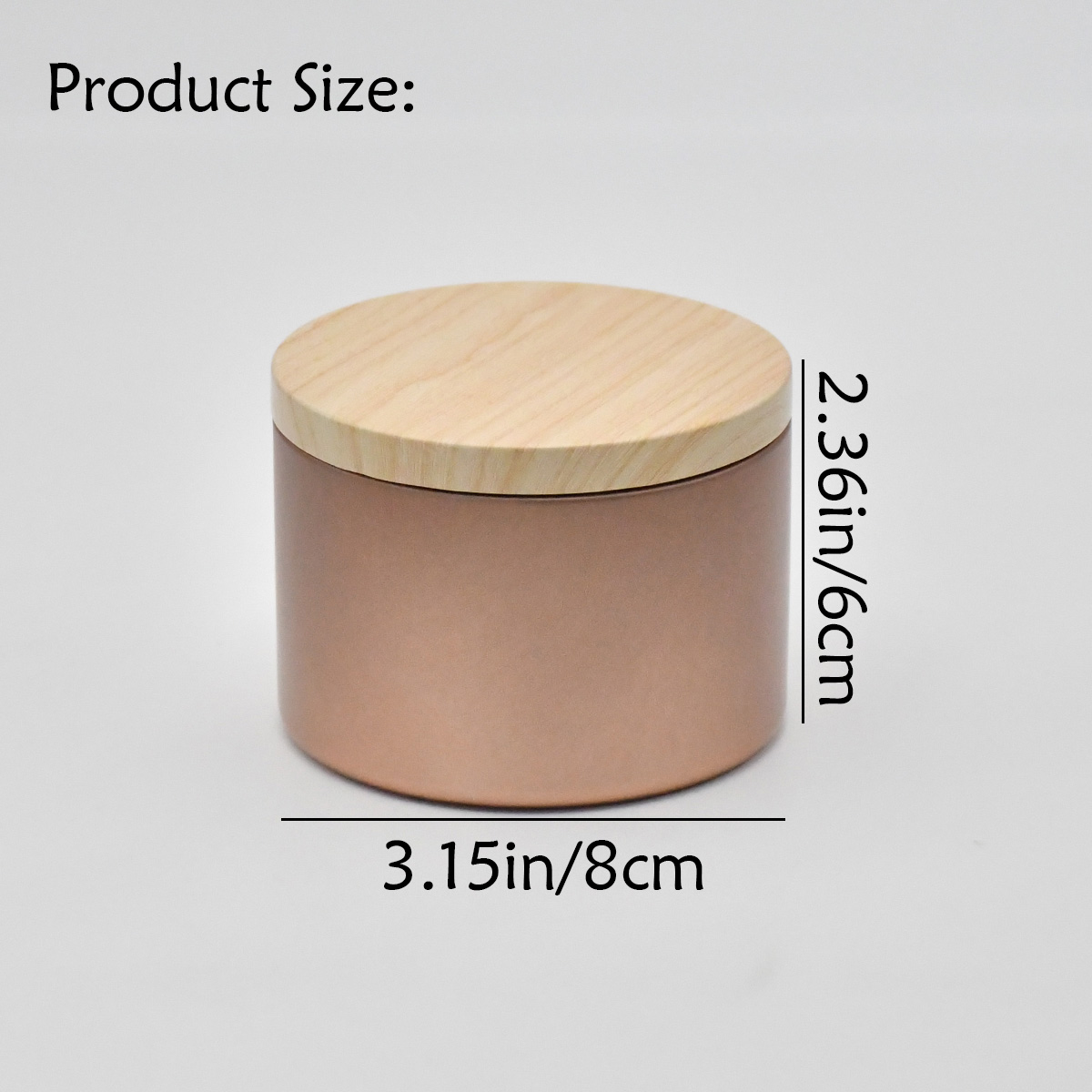4oz/8oz 12pcs Candle Tins, Can - Candle Making Jars Wholesale incelemesi ve fiyatı