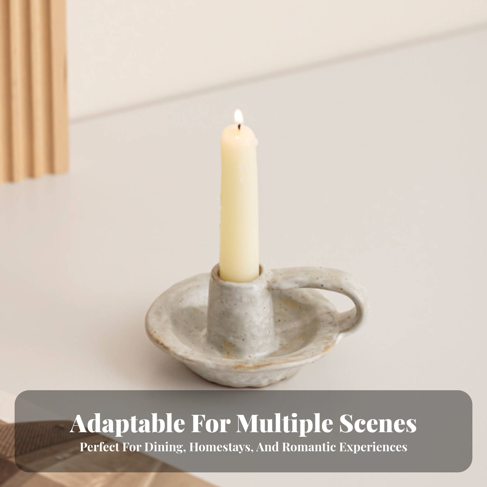 Nordic Ceramic Candle Holder,  - Paraffin Candle Wax incelemesi ve fiyatı