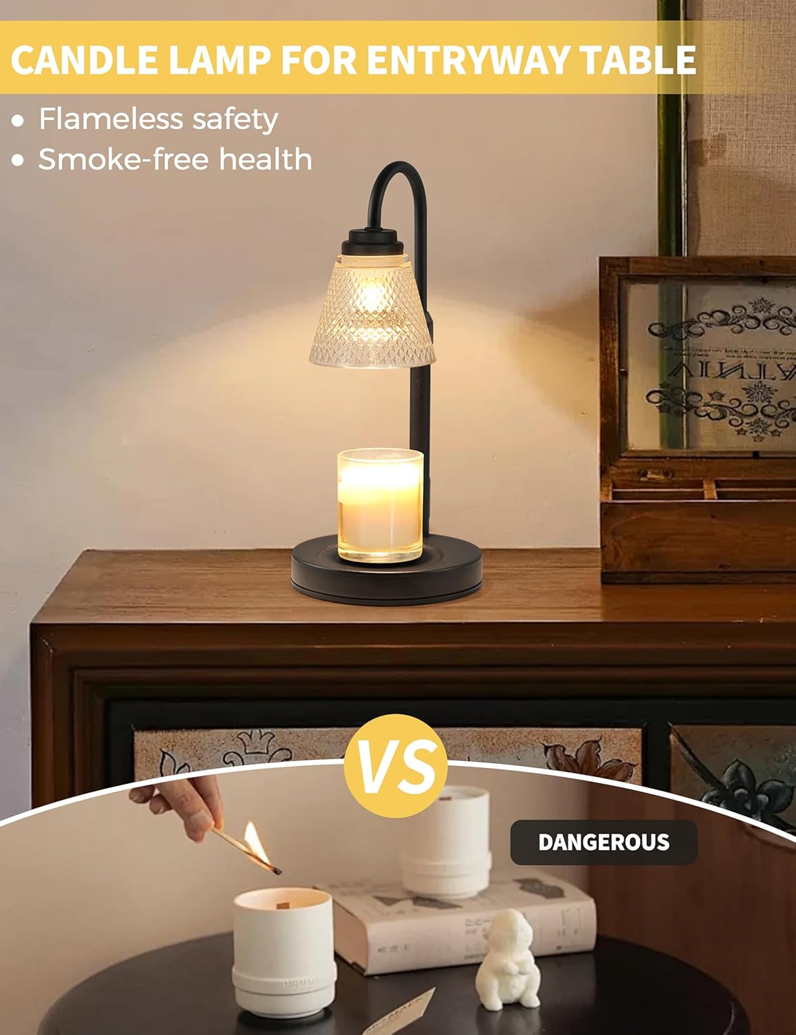 Candle Warmer Lamp with Timer  - Paraffin Candle Wax incelemesi ve fiyatı