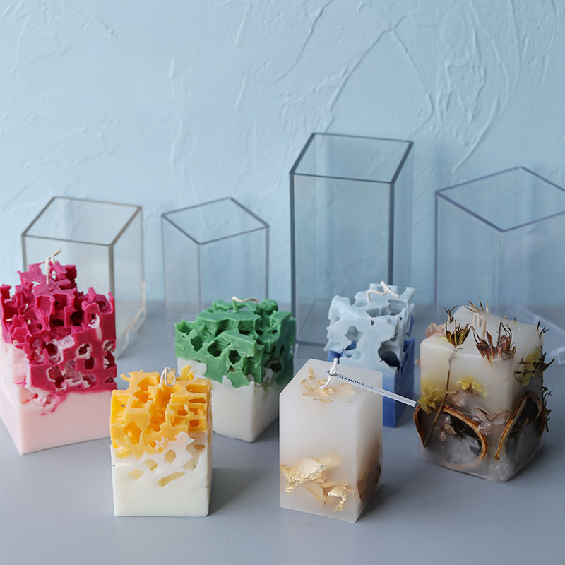 3D Square Rectangle Column Can - Candle Making Diy Kit incelemesi ve fiyatı