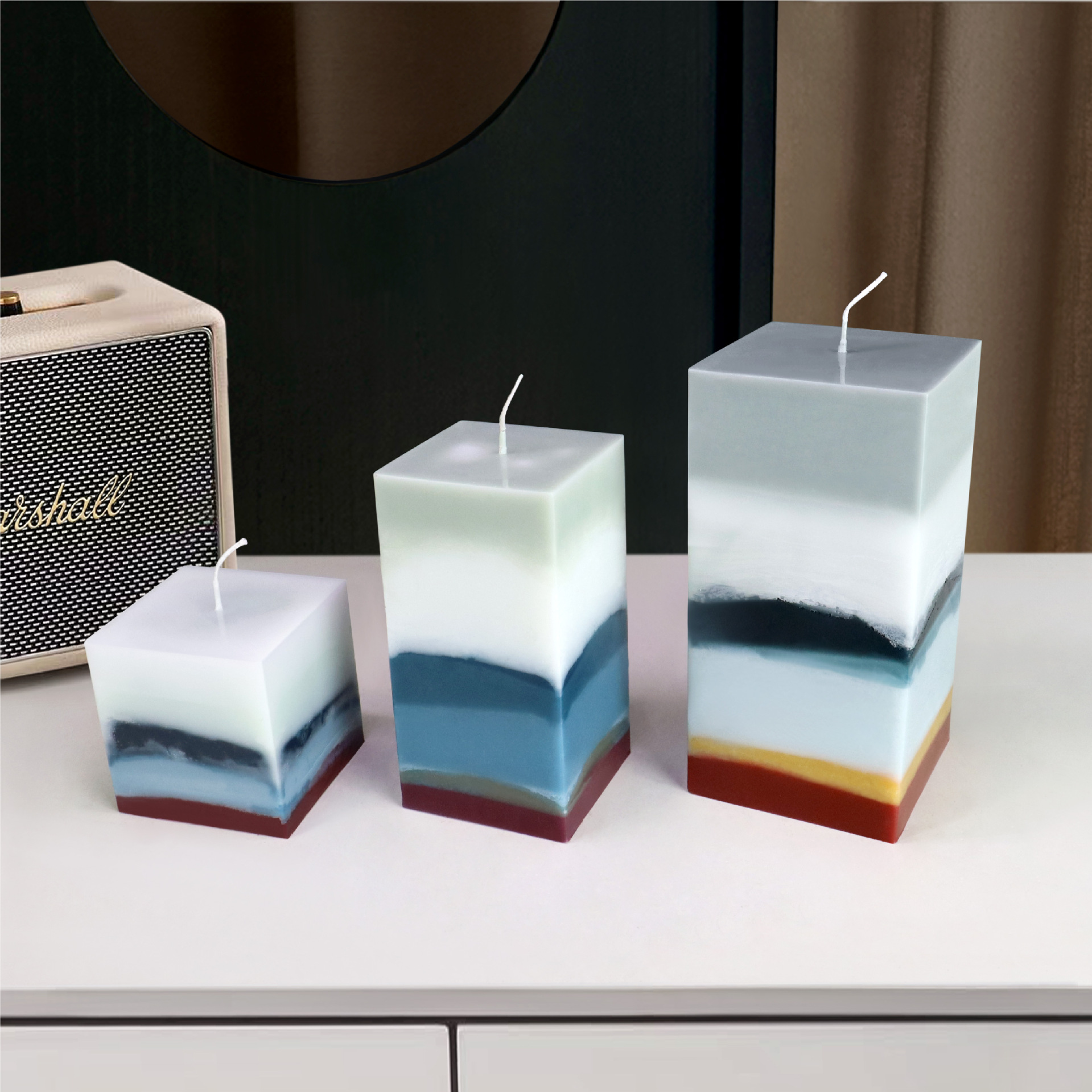 3D Square Rectangle Column Can - Candle Making Diy Kit incelemesi ve fiyatı