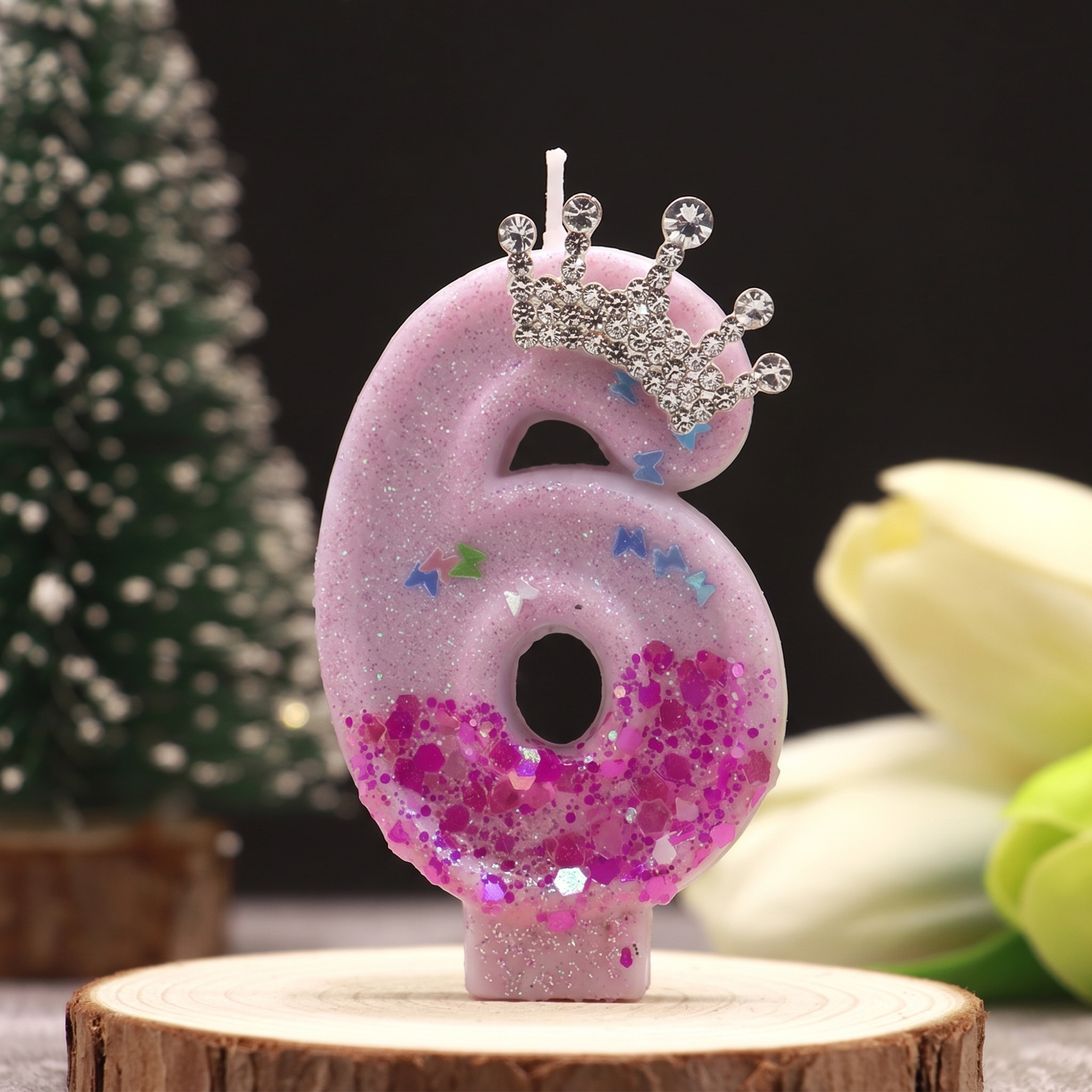 Pink Rose Red Sequins Dual Col - Paraffin Candle Wax incelemesi ve fiyatı