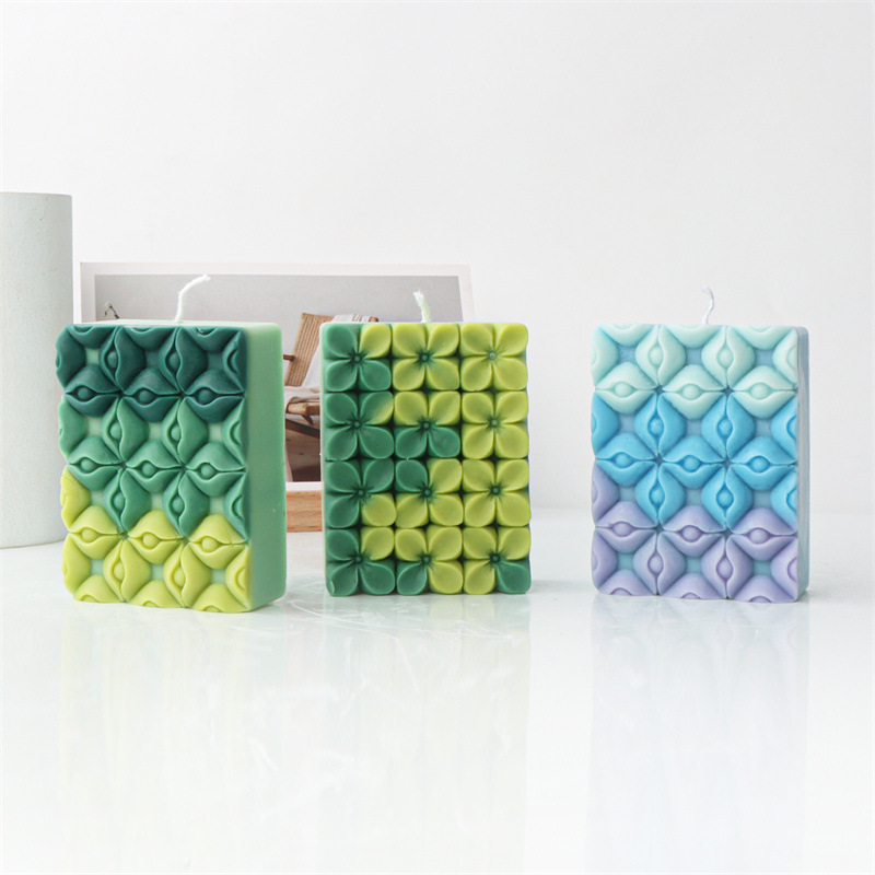 Square Flower Handmade Soap Si - Candle Making Set incelemesi ve fiyatı