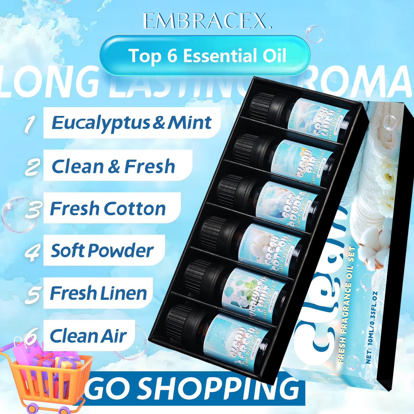 10ml Soft Powder Essential Oil - Candle Making Oils incelemesi ve fiyatı