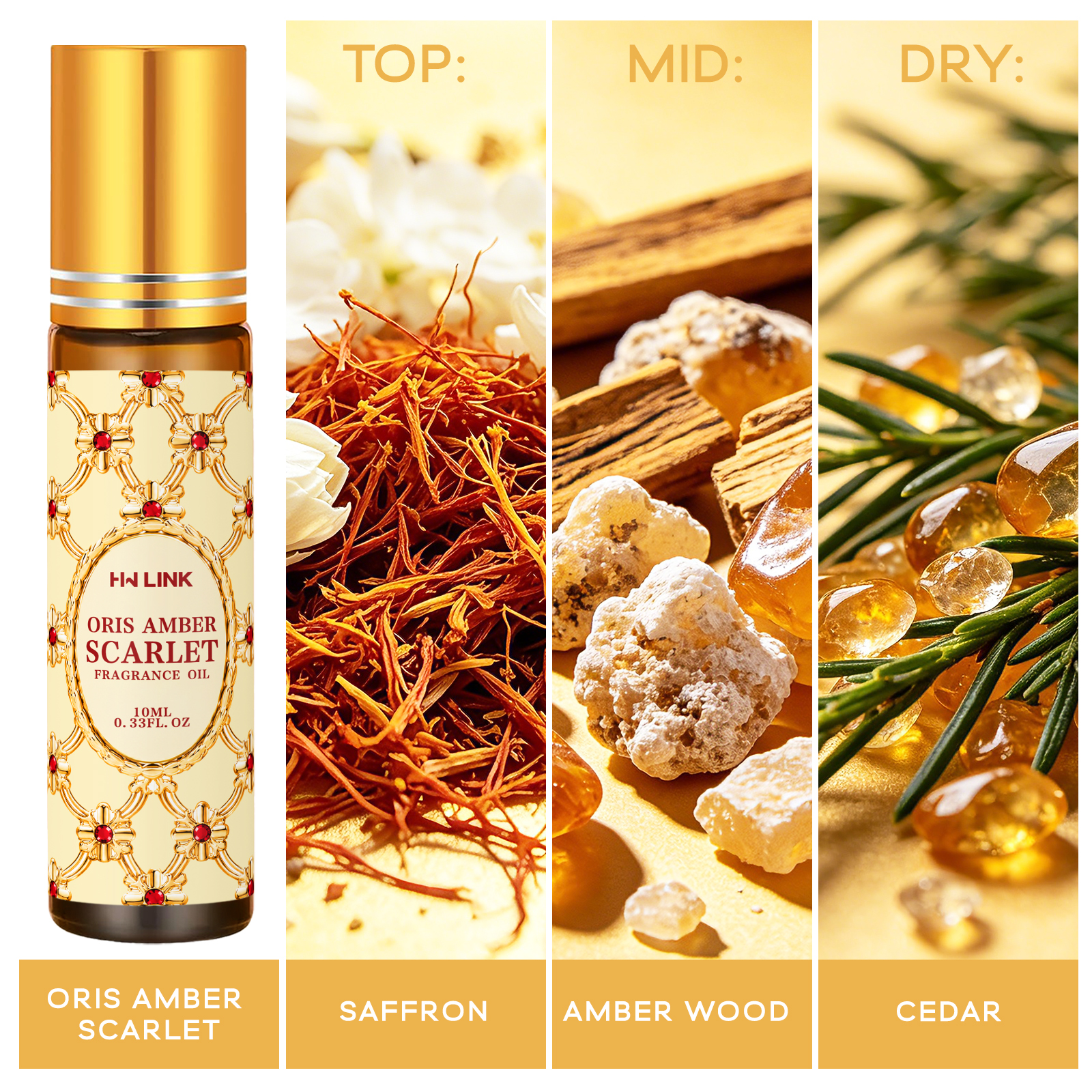 10ml Oris Amber Scarlet Essent - Candle Making Oils incelemesi ve fiyatı