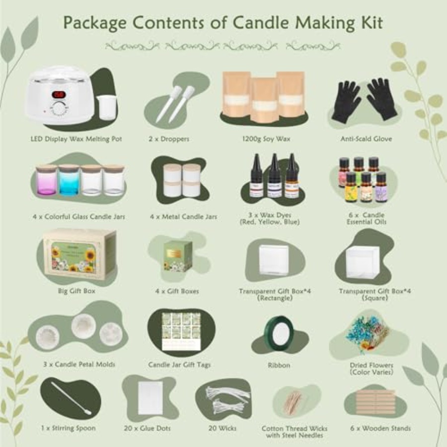 Candle Making Kit for Adults B - Candle Making Kit For Beginners incelemesi ve fiyatı